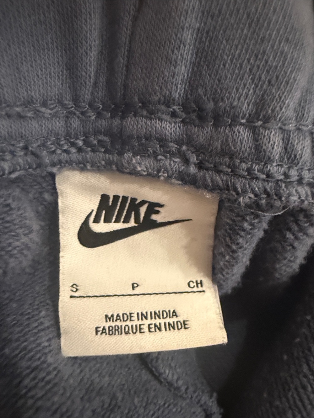 Nike Women’s Navy Blue Fleece Jogger Sweatpants - Picture 2 of 3